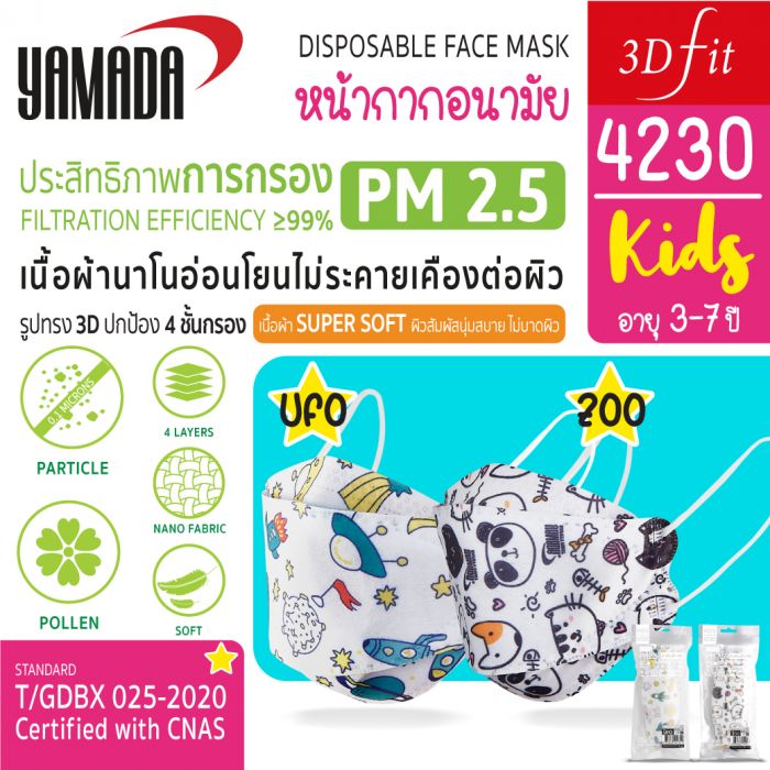 หน้ากากอนามัยสำหรับเด็ก