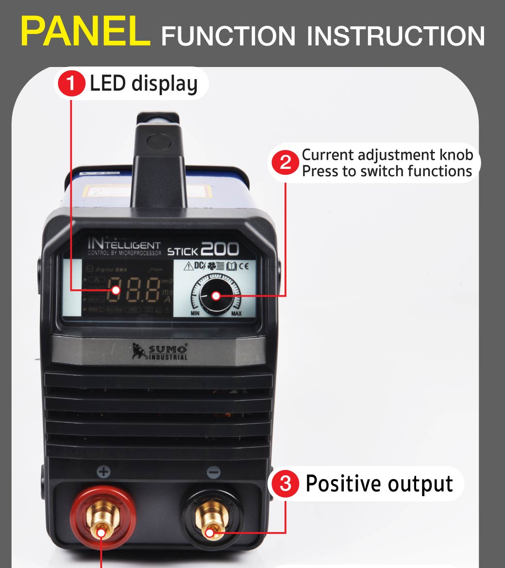 เครื่องเชื่อมสติก 200