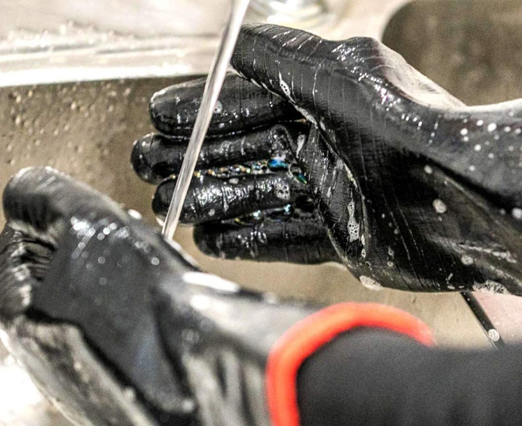 ถุงมือนีโอพรีนกันความร้อน