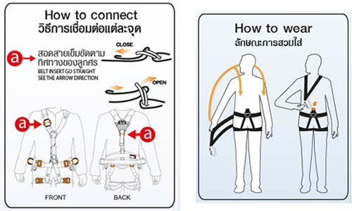 เชสฮาร์เนส รุ่น CH801